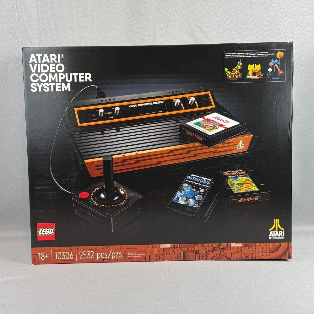 Lego Icons #10306 Atari 2600 Video Computer System Retired Brand New Sealed